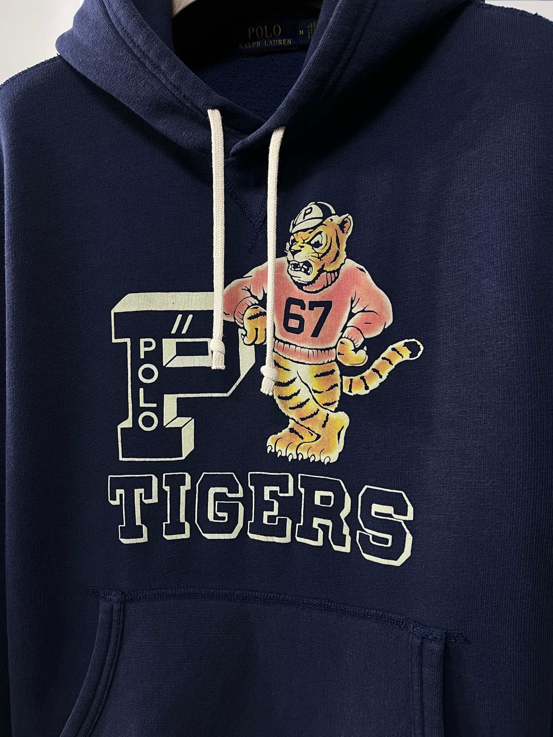 폴로 랄프로렌 오드람프 P 타이거 네이비 후드 스웻셔츠 상품이미지5