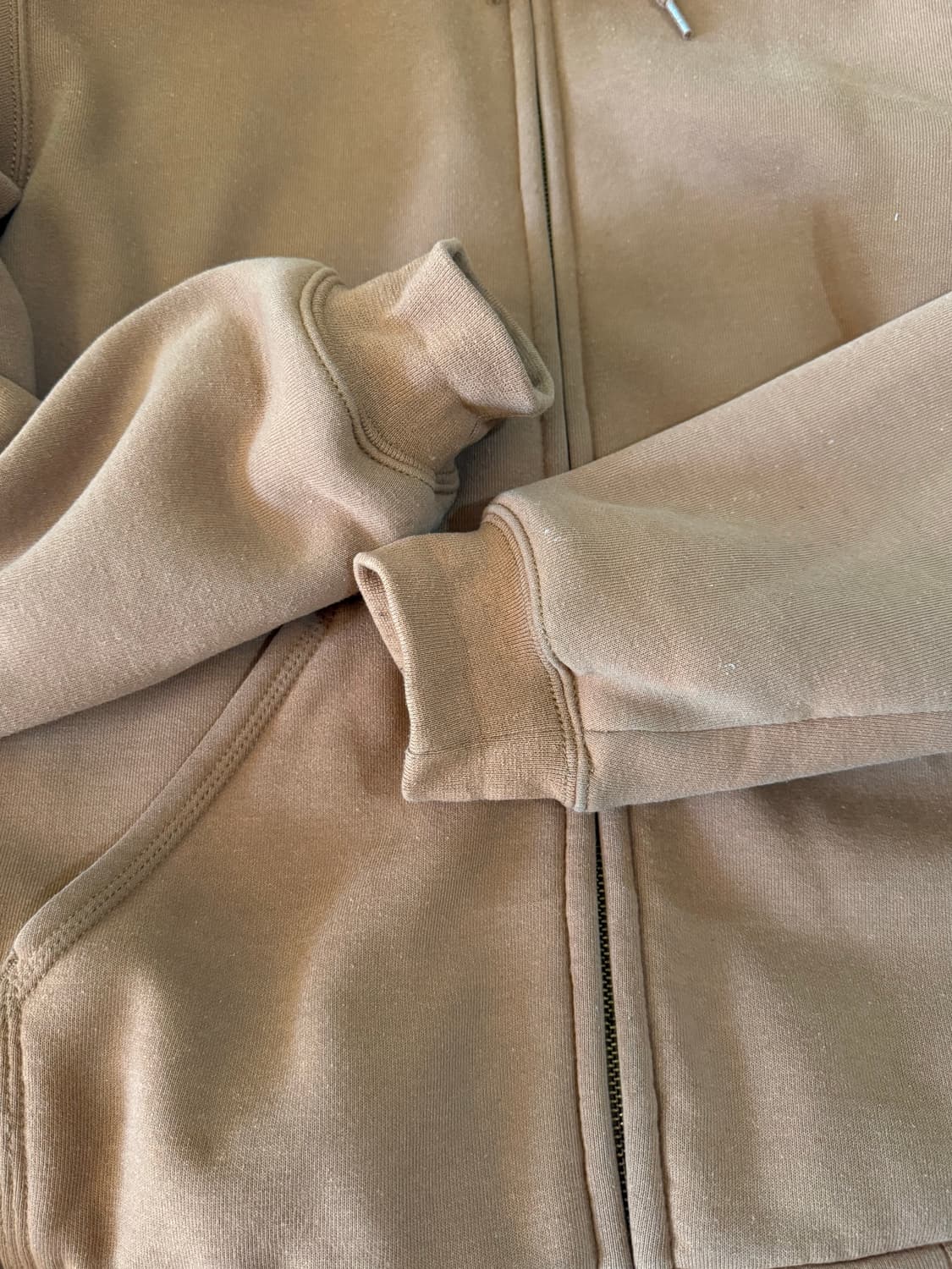 칼하트 써멀 후드집업 된장 S 상품이미지2