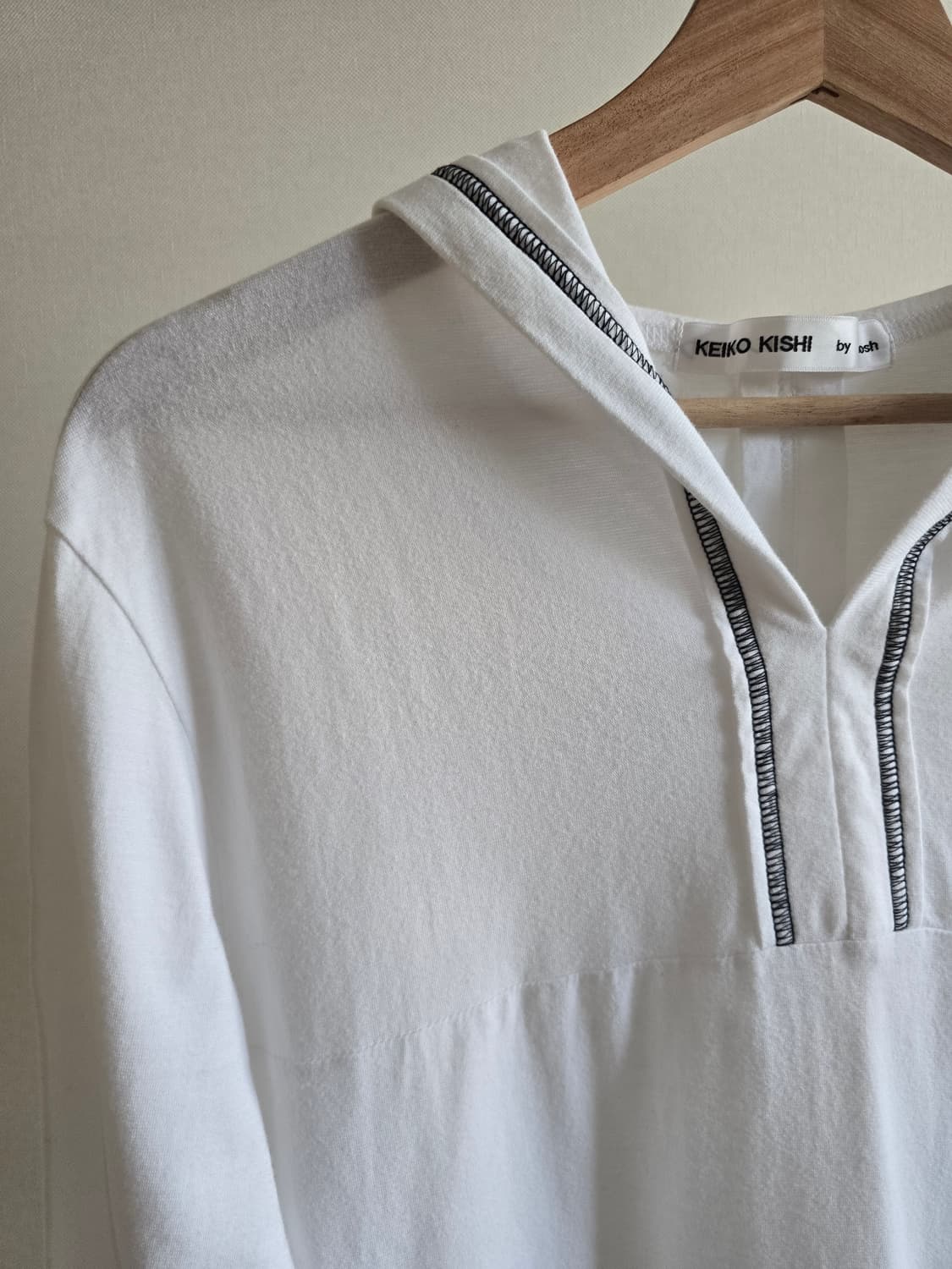 Minimal Hood Tee – KEIIO KISHI by nosh 상품이미지2