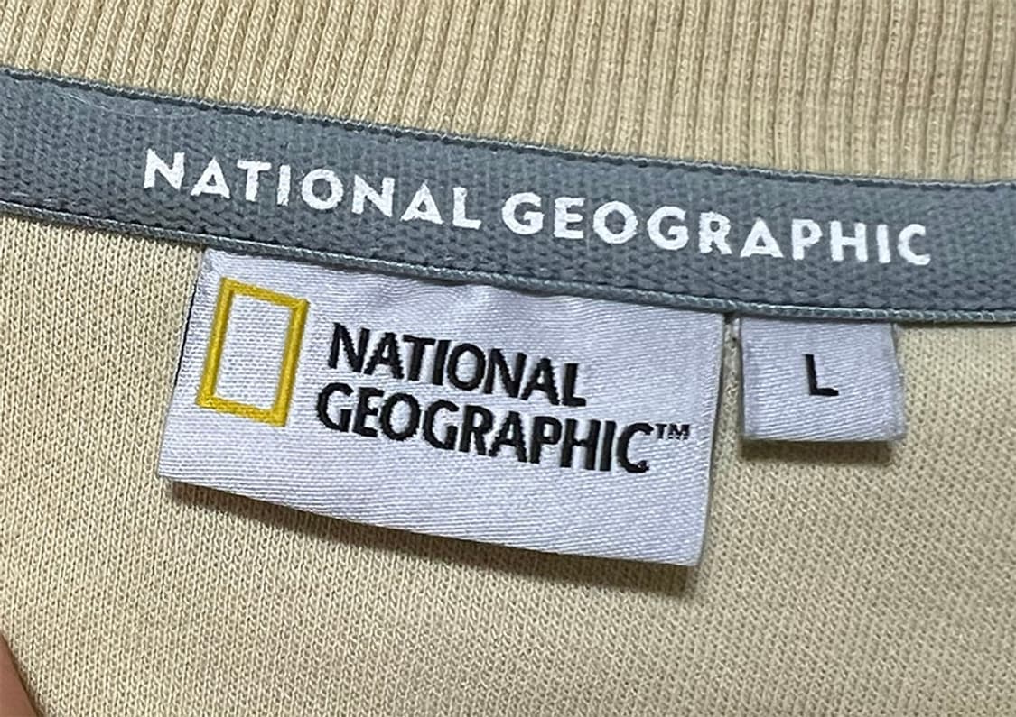 내셔널지오그래픽 남자 맨투맨 춘추 와펜 캐주얼 XL 105 상품이미지4