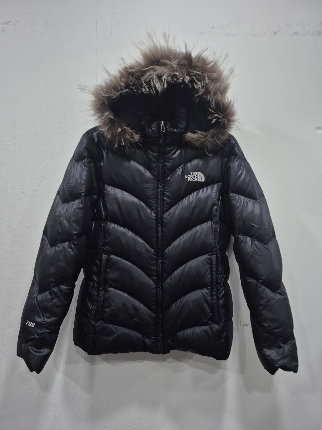 노스페이스 구스다운 700필파워 폭스퍼 패딩 점퍼 여성 XS~S사이즈 상품이미지1