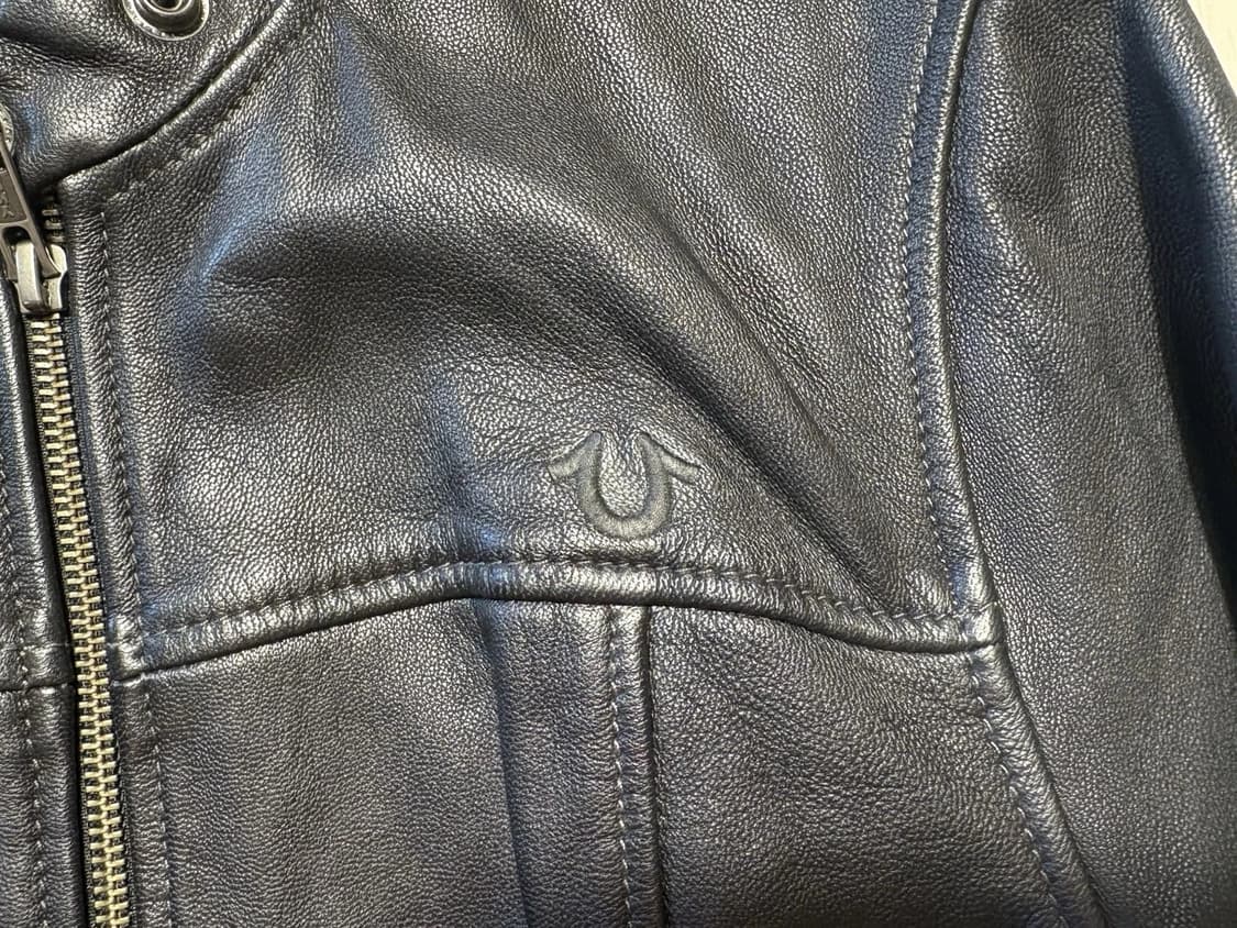 트루릴리전 레더 모토 자켓 상품이미지2