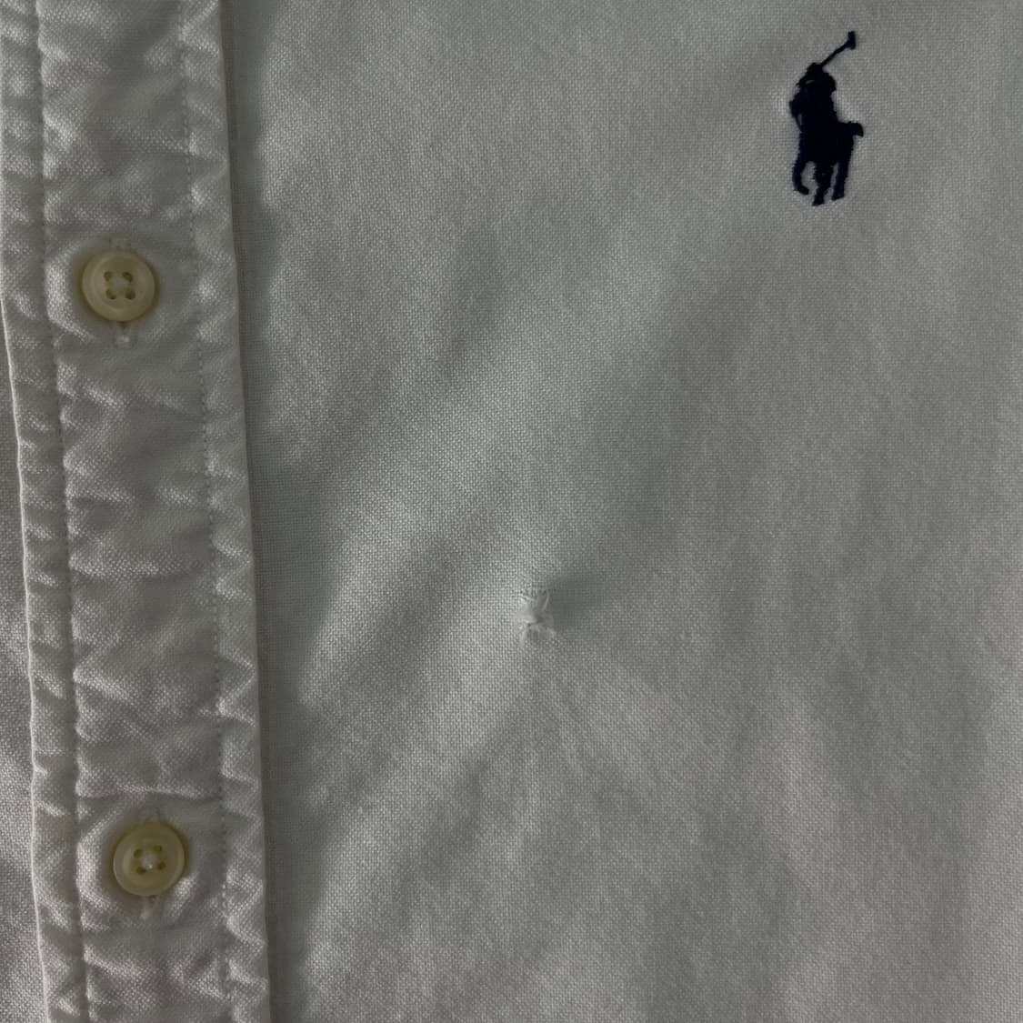 105 폴로랄프로렌 화이트 코튼 셔츠 상품이미지4