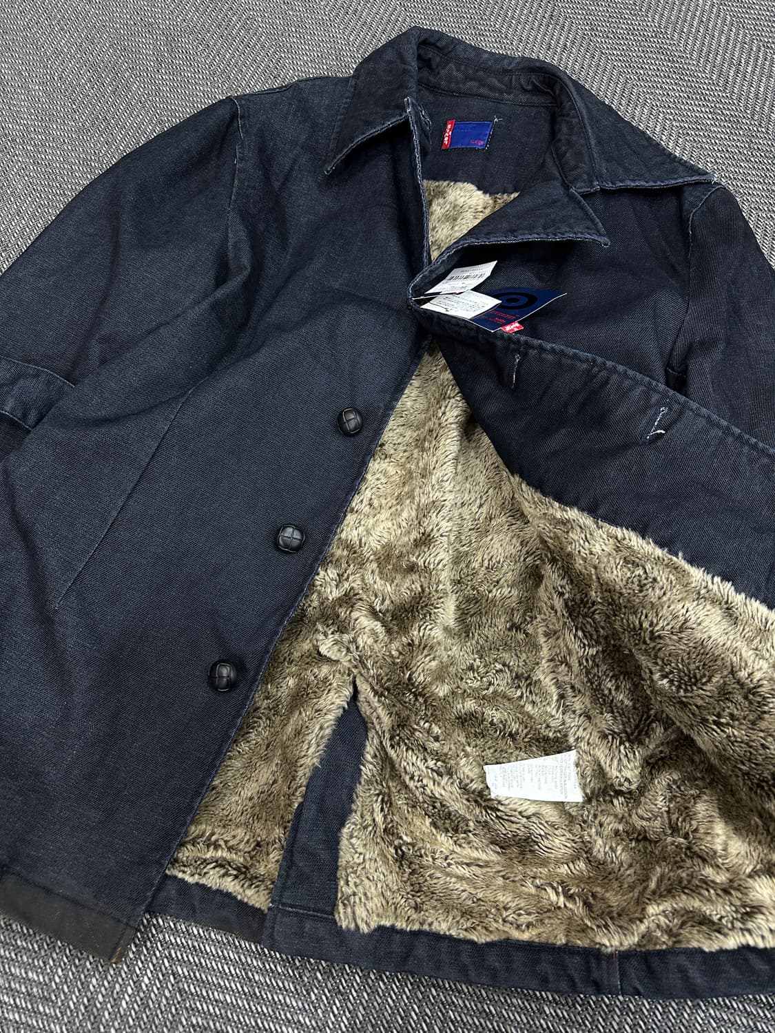 리바이스 벨트 데님 코트 상품이미지5