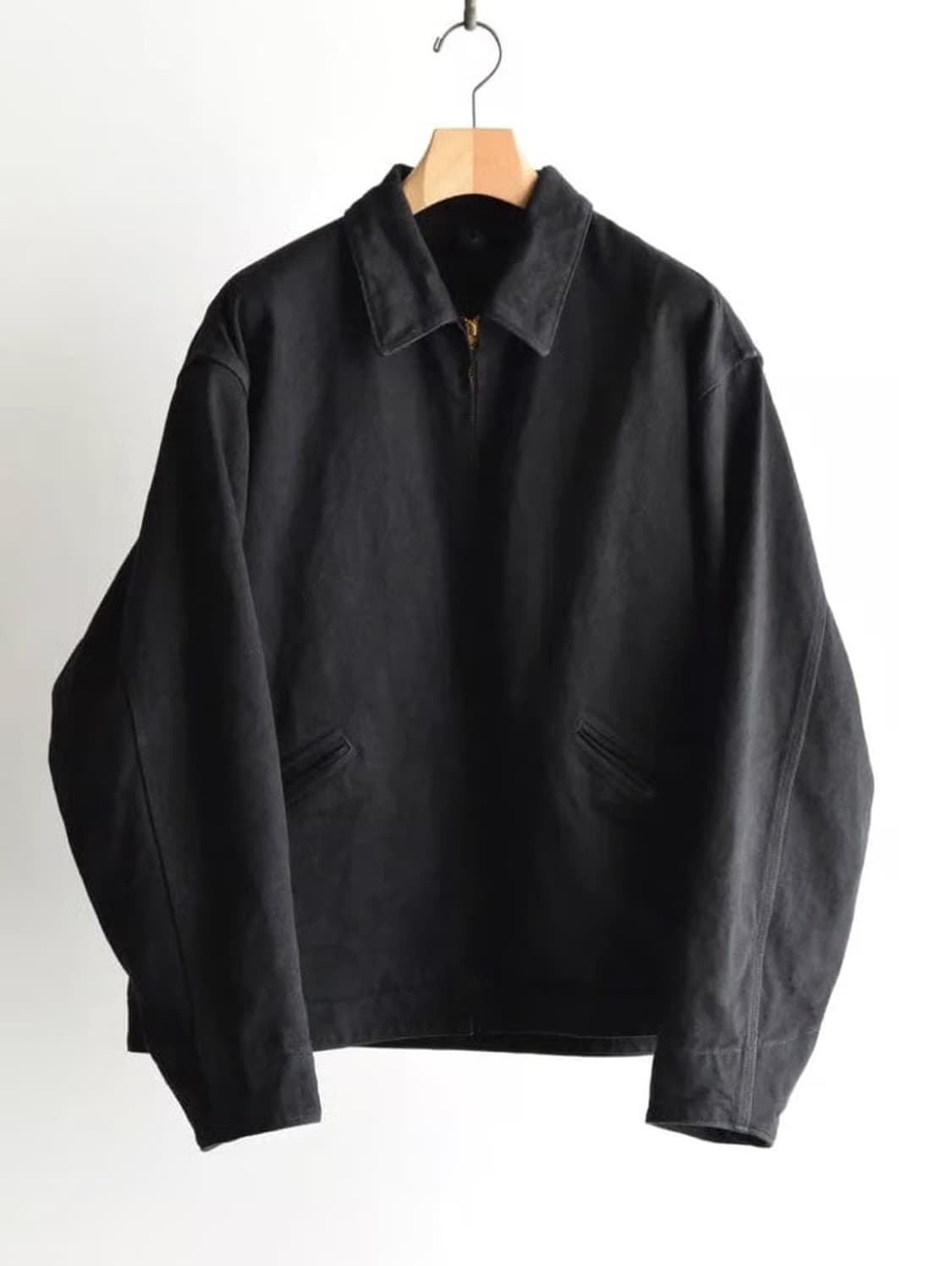 26ss 코모리 comoli 블랙 데님 집숏자켓 3 상품이미지1