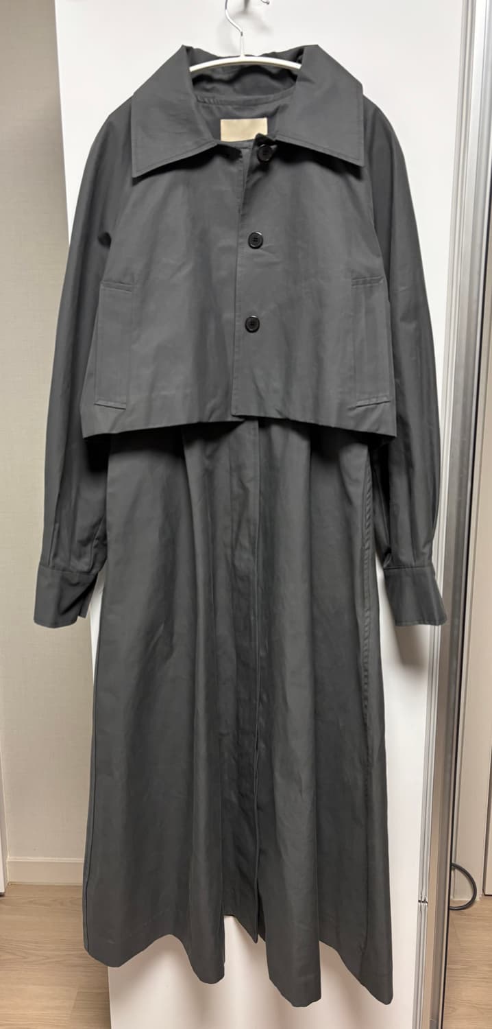 트리밍버드 steady 3way trench 블루그레이 상품이미지3