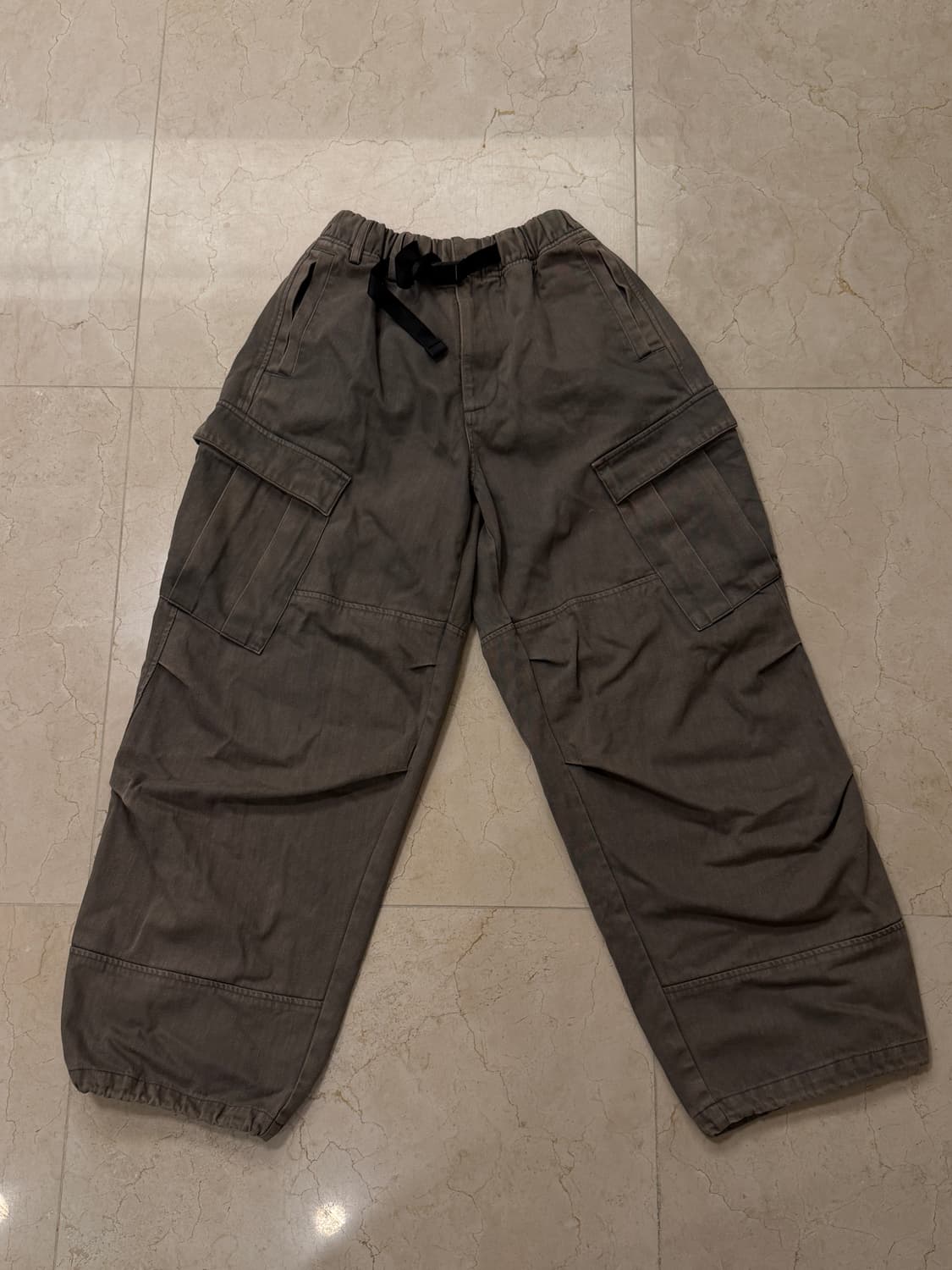 해칭룸 밀팬츠 올리브 3사이즈 상품이미지2