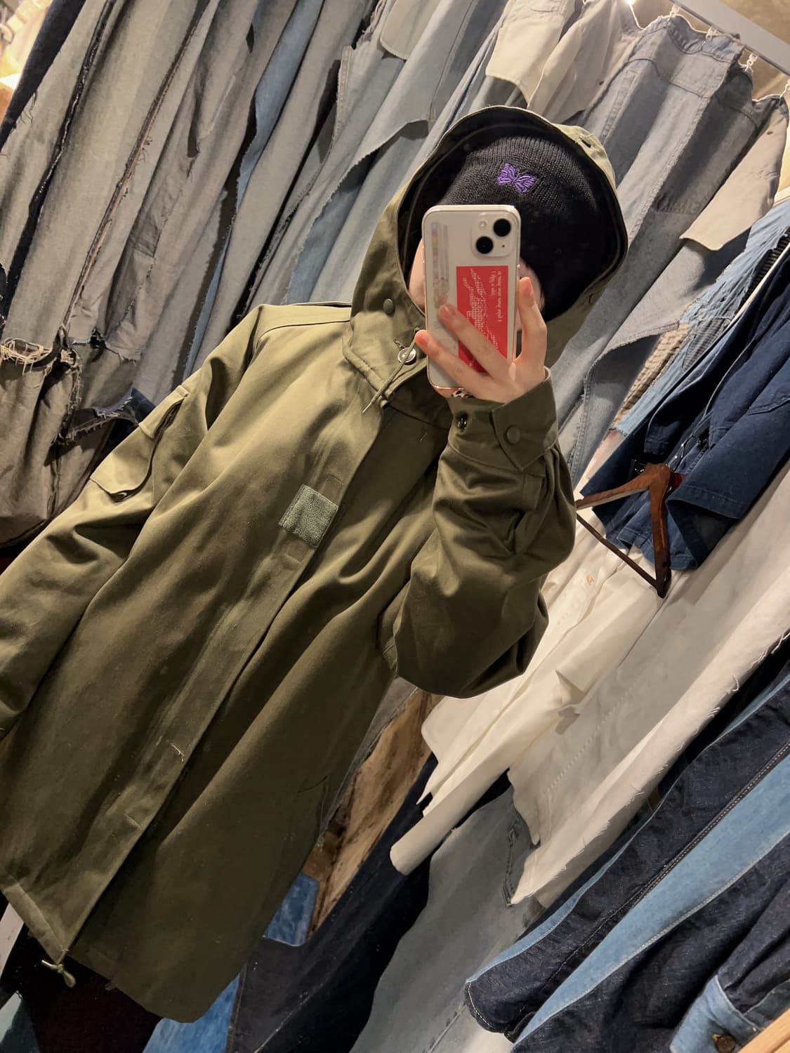 S-M ) 90s French Army F2 Gore-Tex Parka 상품이미지2