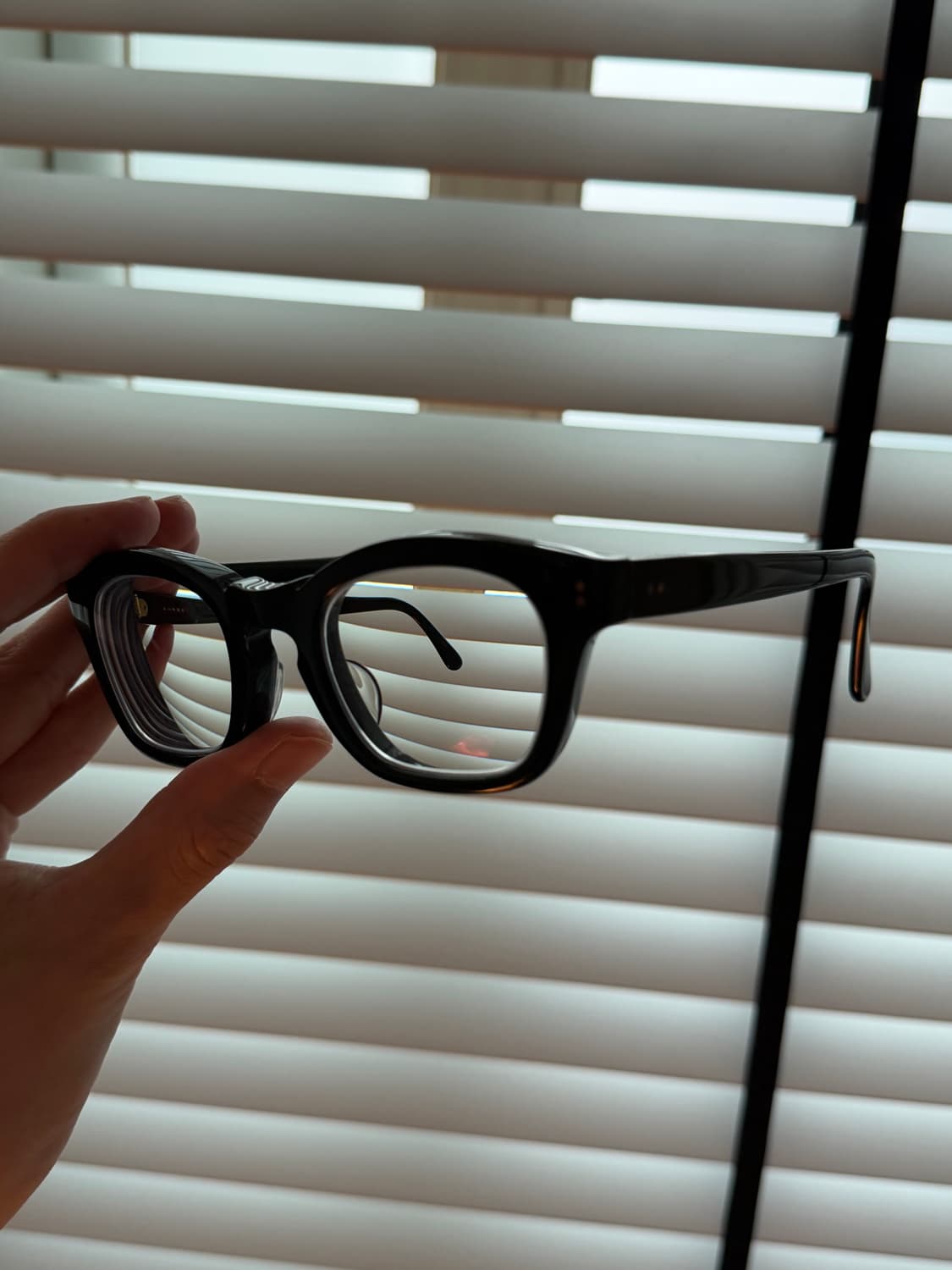 백산안경 HAKUSNA MEGANE GLAM PROTO (BLACK) 상품이미지4