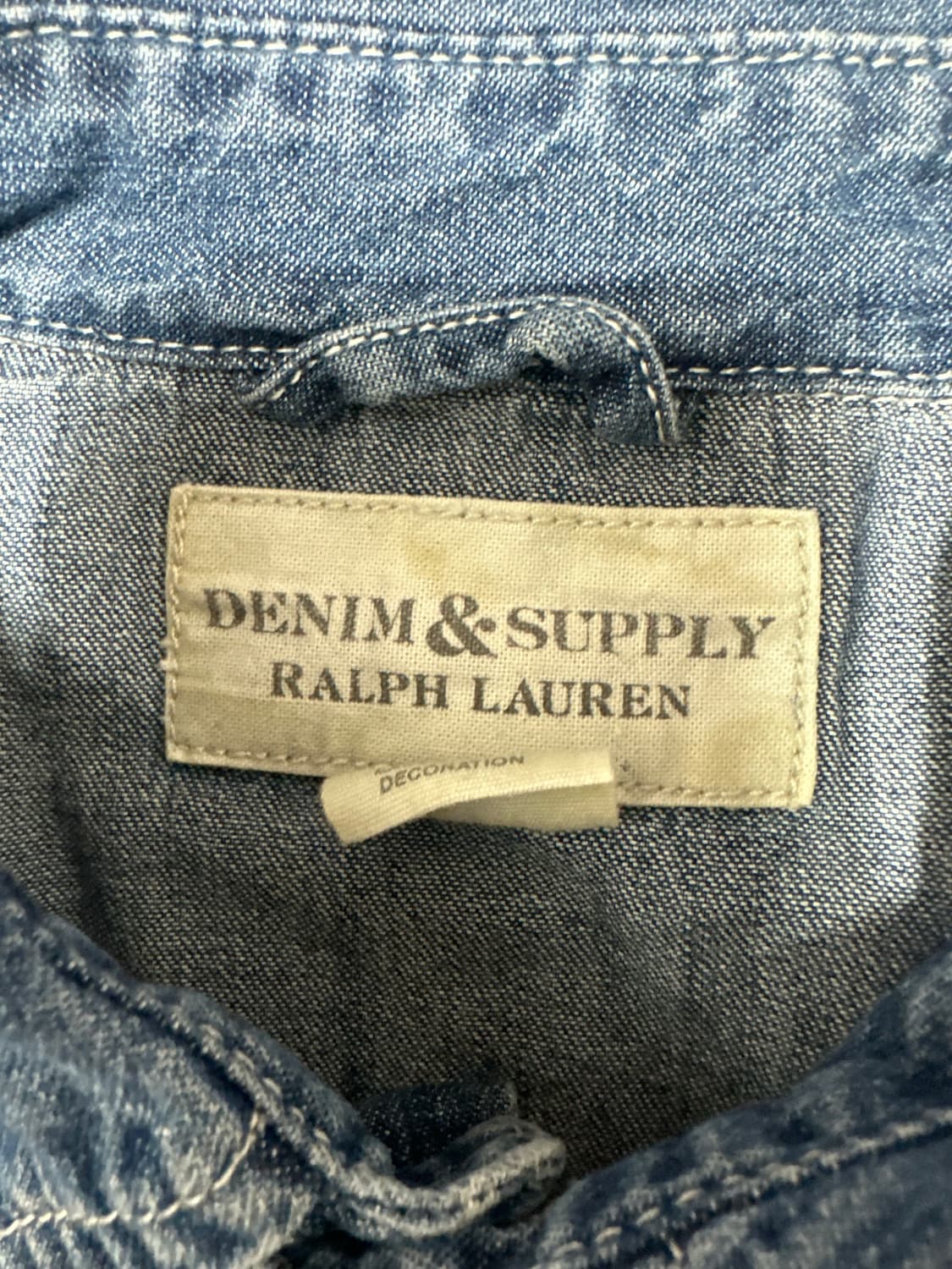 데님앤서플라이 랄프로렌 데님 셔츠 상품이미지5