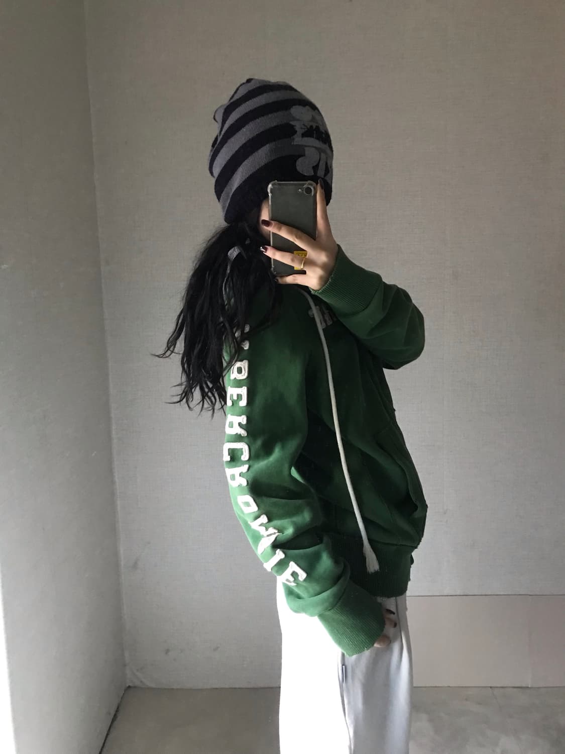 아베크롬비 딥그린 후드집업 상품이미지4