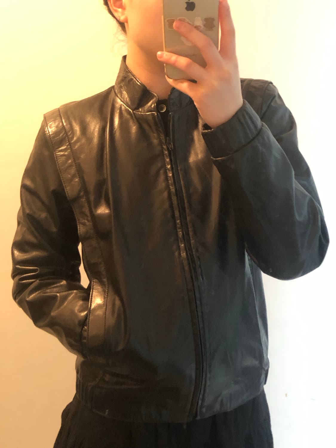 램스킨 레더자켓 골든베어 상품이미지3