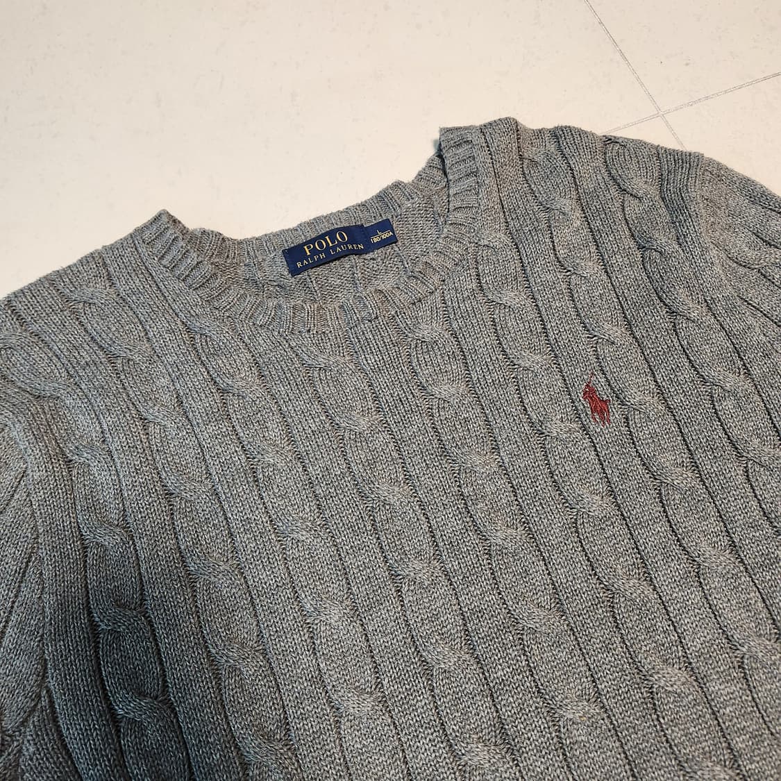 폴로 랄프로렌 케이블 니트 상품이미지1
