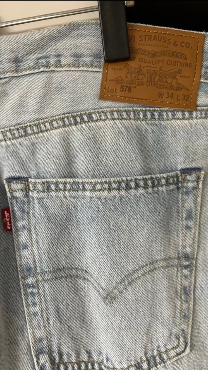 [34x32] 리바이스 578 연청 상품이미지3