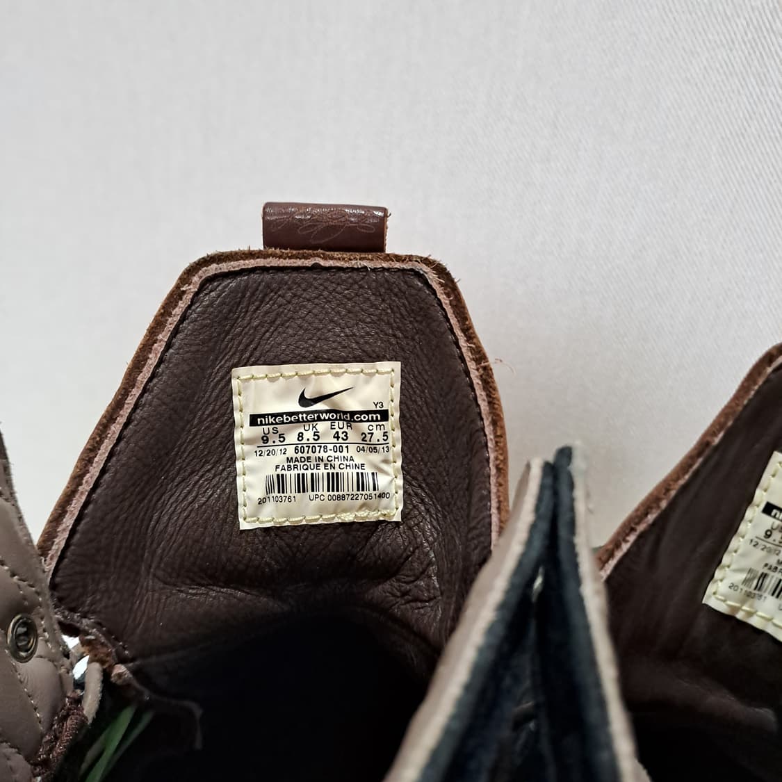 (택포) 나이키 르브론 10 EXT 스웨이드 농구화 270 B681 상품이미지8