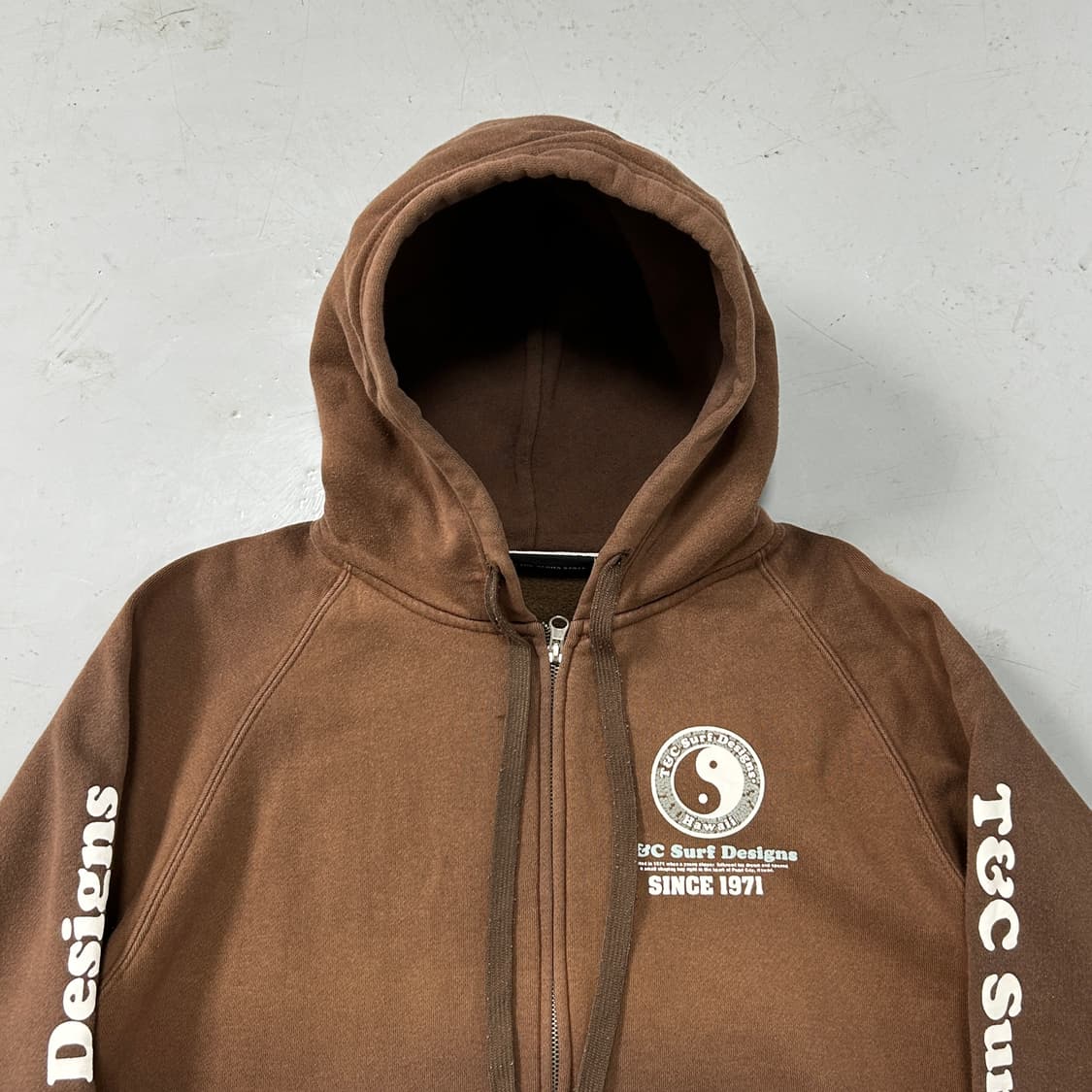 T&C Surf Design 프린팅 후드집업 상품이미지3
