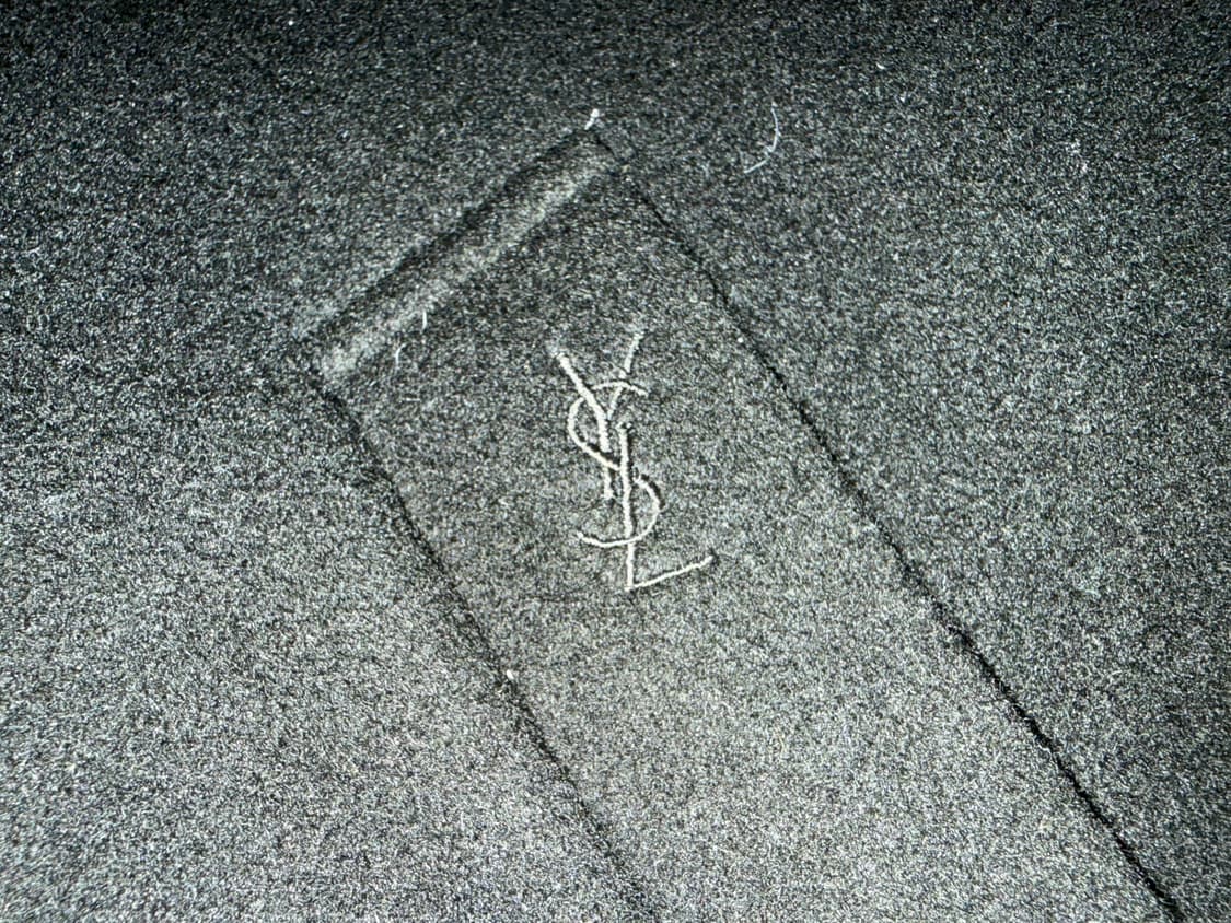 입생로랑 캐시미어 코트 블랙 상품이미지2