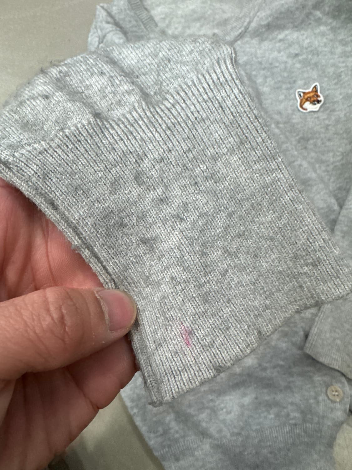 메종키츠네 가디건 M 상품이미지4