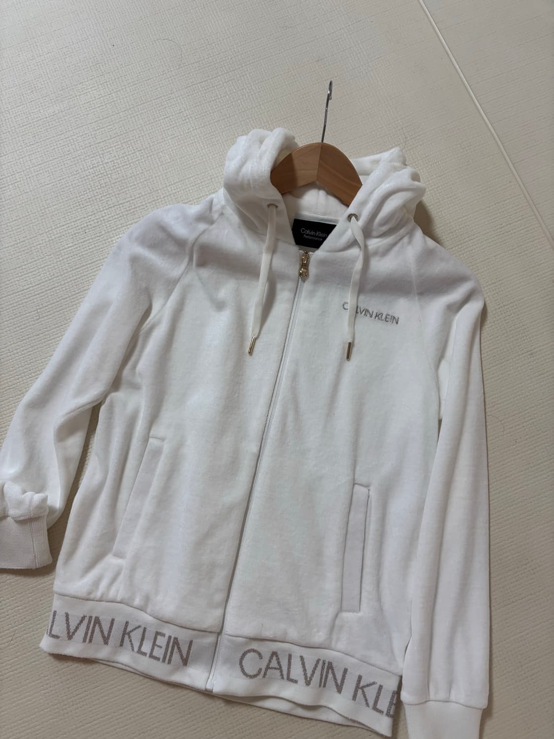 캘빈클라인 벨벳 트레이닝 세트 셋업s 상품이미지1