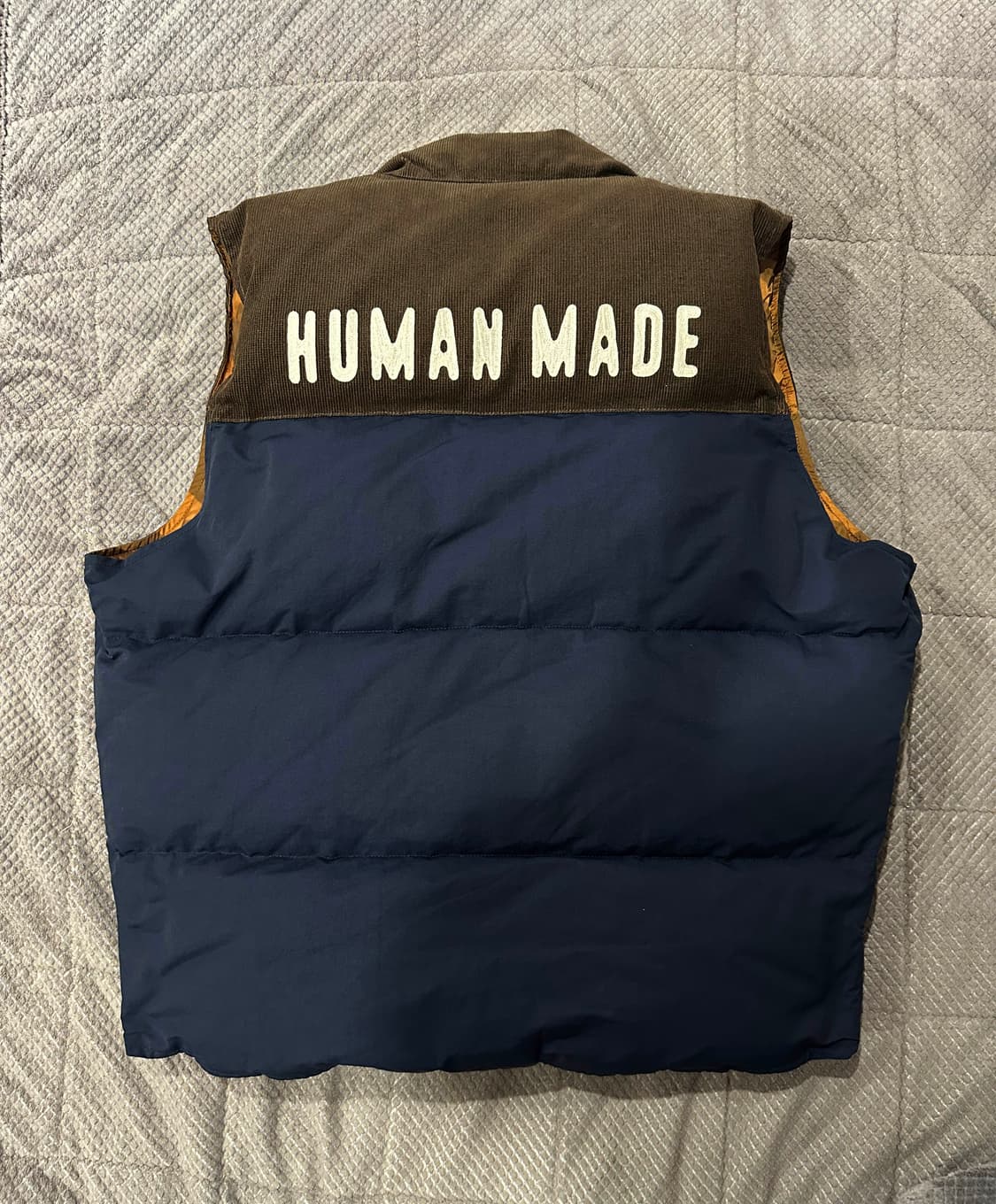 휴먼 메이드 리버시블 다운 베스트 네이비 상품이미지7