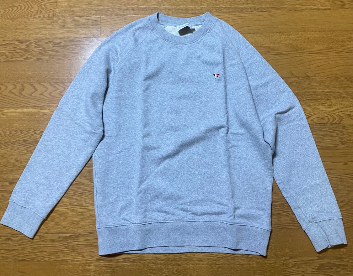 메종 키츠네 트라이컬러 맨투맨 XL 상품이미지3