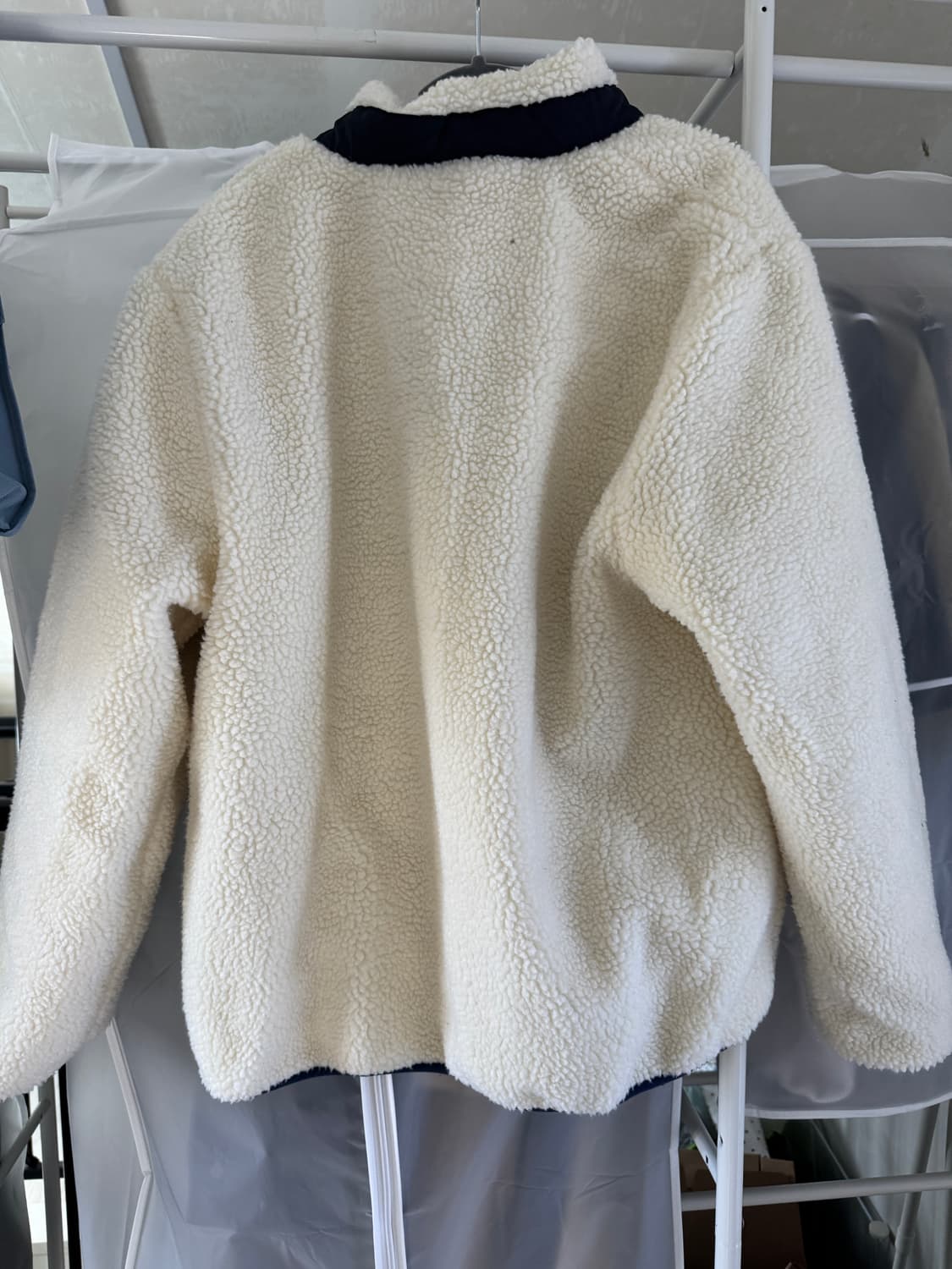 타이온 리버서블 다운 보아 자켓 상품이미지3