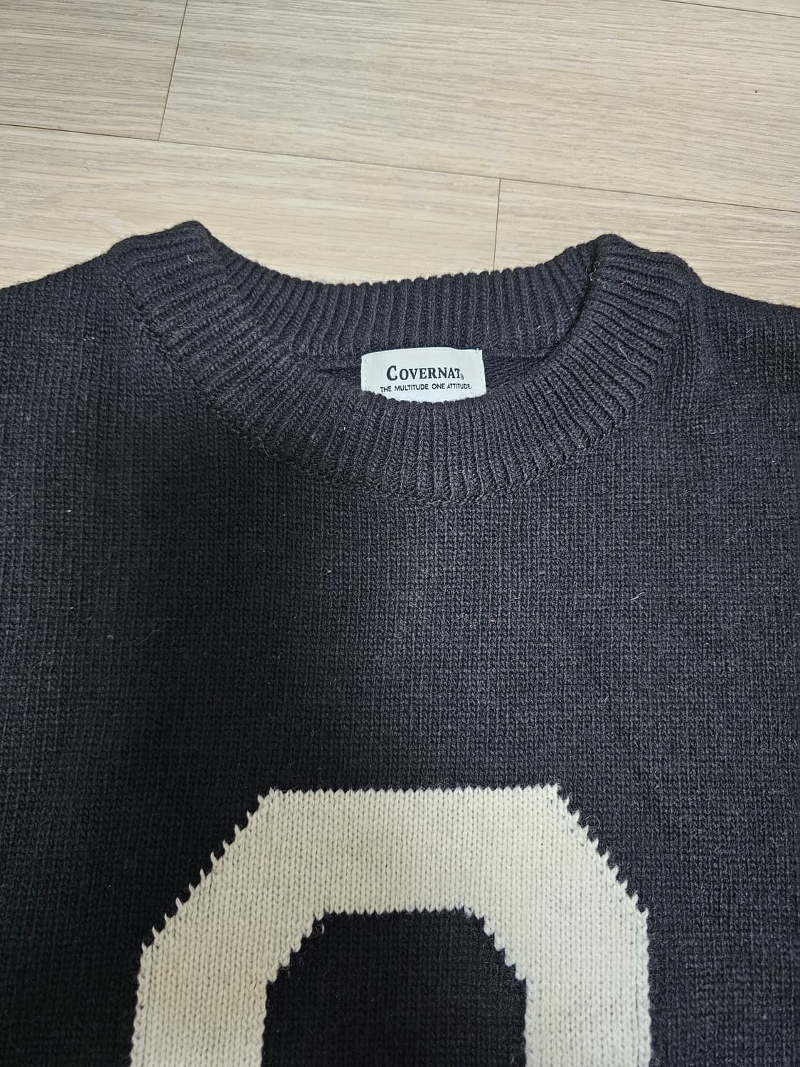 커버낫 c 로고 니트 s사이즈 상품이미지3