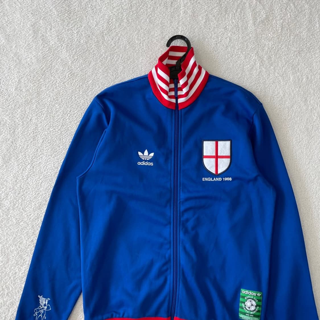 M 아디다스 잉글랜드 국대 트랙탑 져지 95 파랑 상품이미지2