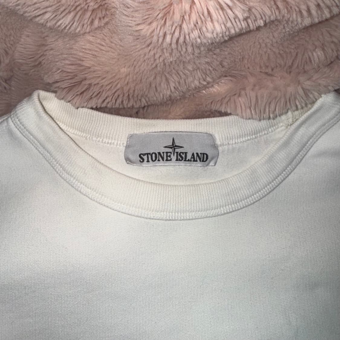 Stone islan  브러쉬드 코튼 플리스 가먼트 다이드 크루넥 맨투맨 상품이미지4