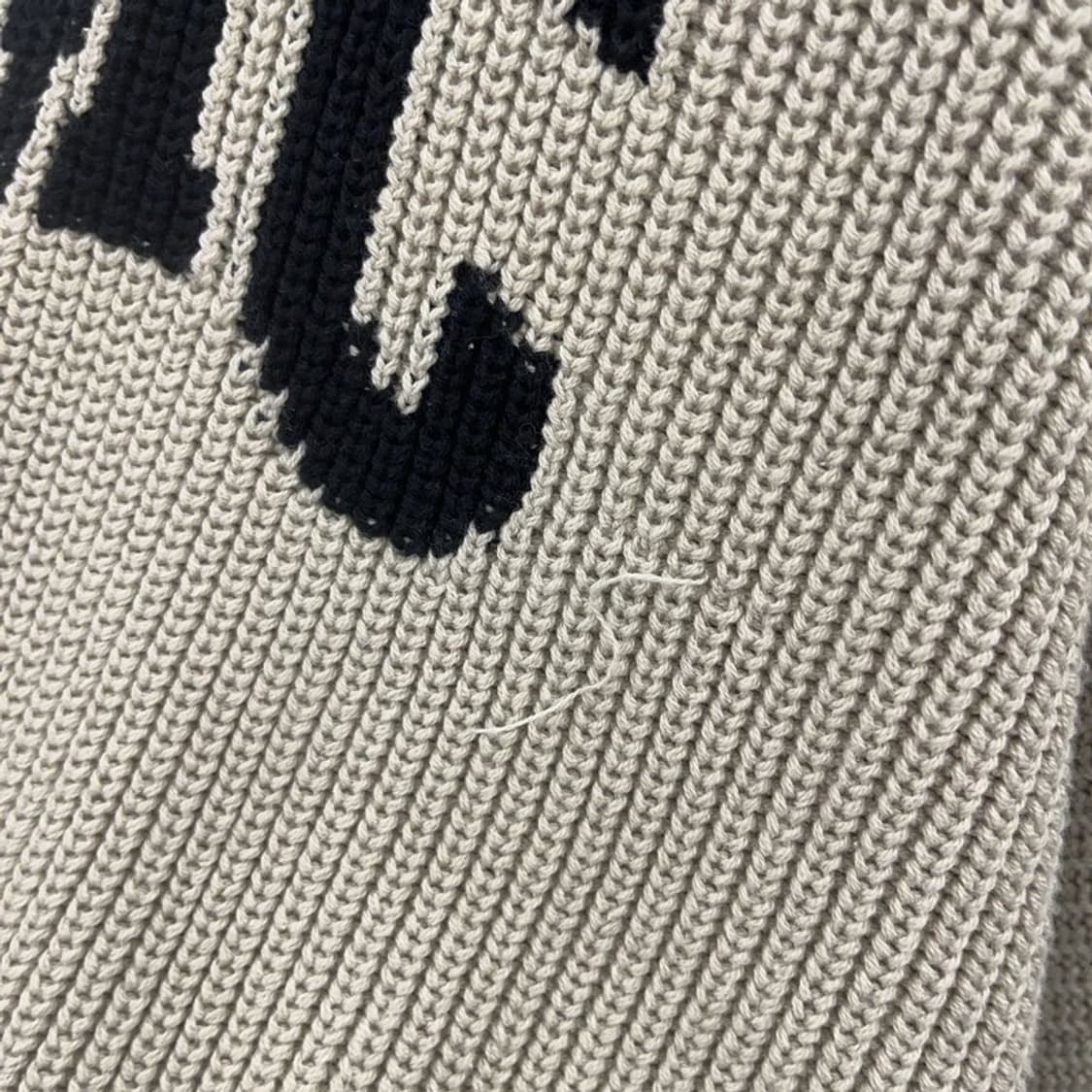 LMC 빈티지 오버핏 빅로고 뜨개 니트 2 C08580 상품이미지7