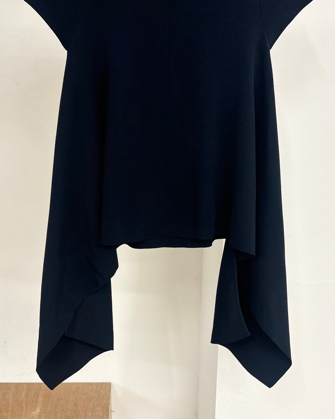 스텔라 맥카트니 네이비 드레이프 블라우스 티셔츠 상품이미지5