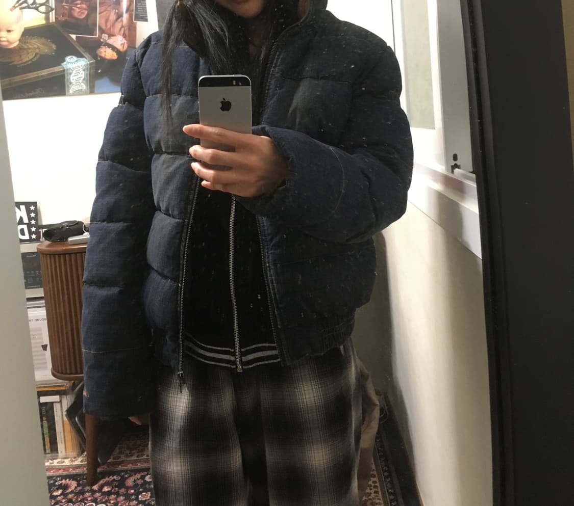 vintage pinterest denim padding 상품이미지7
