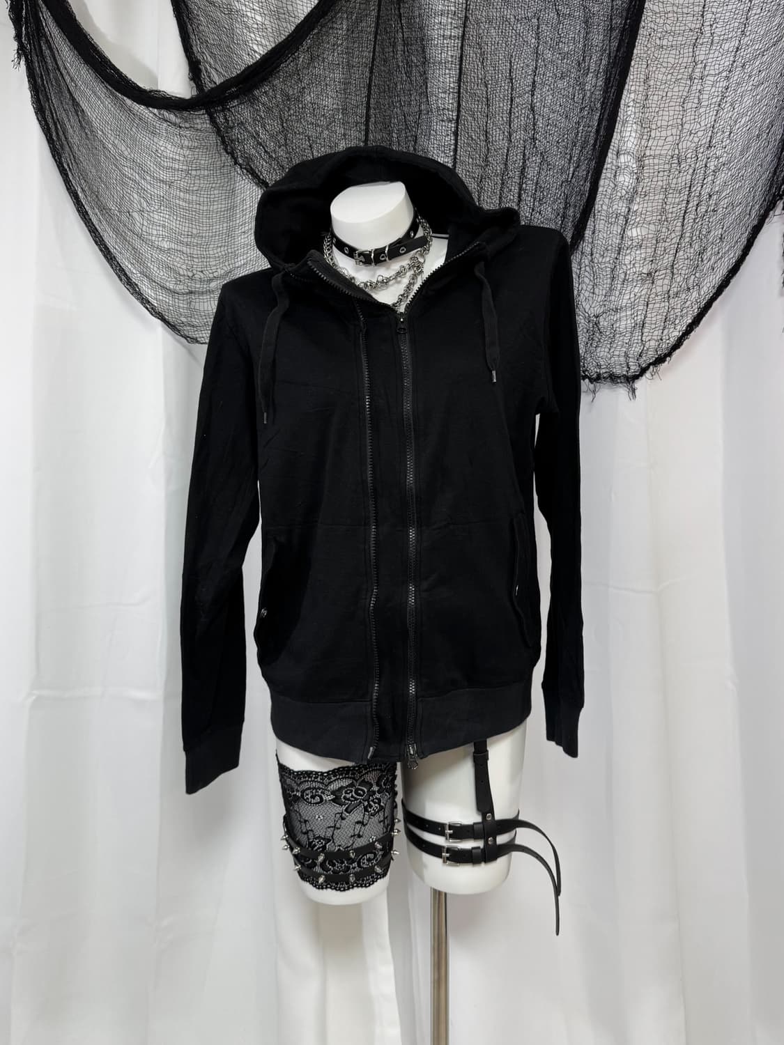detail hood zip up 상품이미지1
