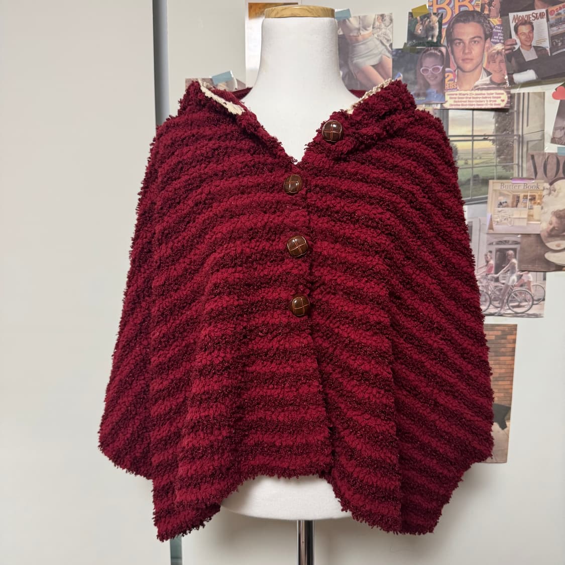 성냥팔이 모리걸 하구미 레드 후드 망토 상품이미지2