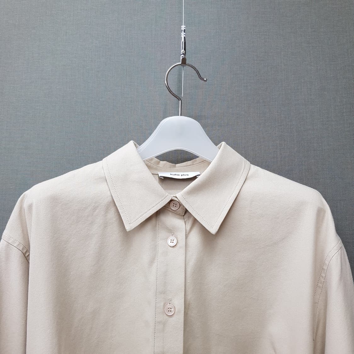 구호플러스 2022 컷아웃 스트랩 셔츠 원피스 2사이즈 상품이미지2