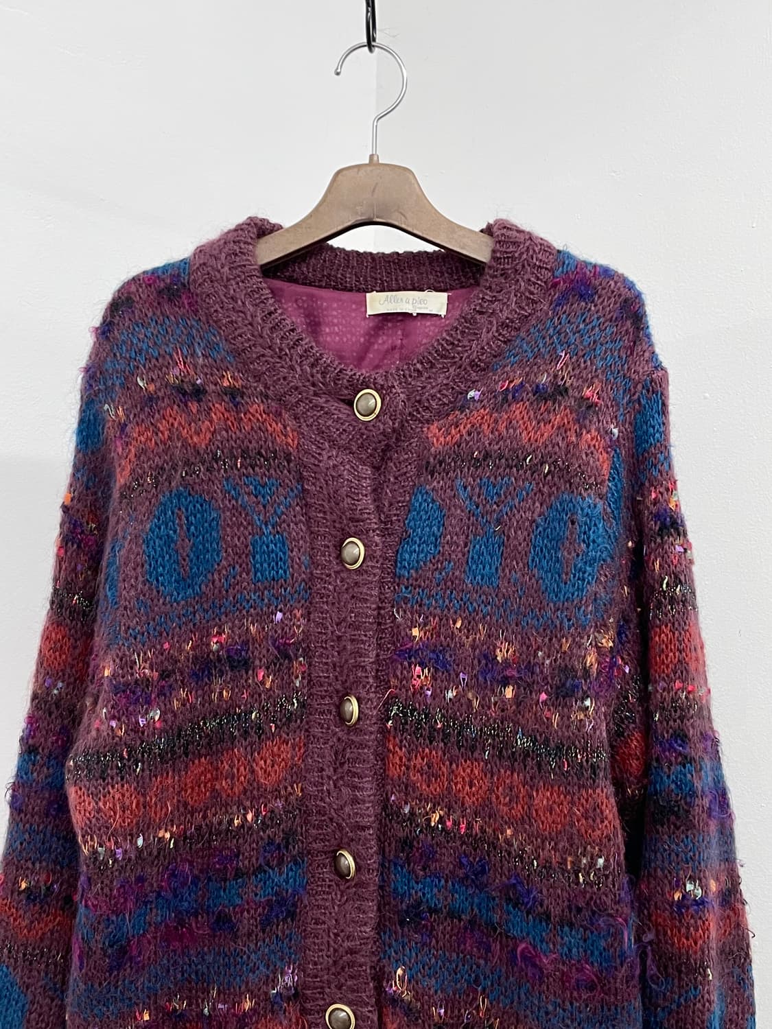 하구미 그래니 버튼 가디건 상품이미지6