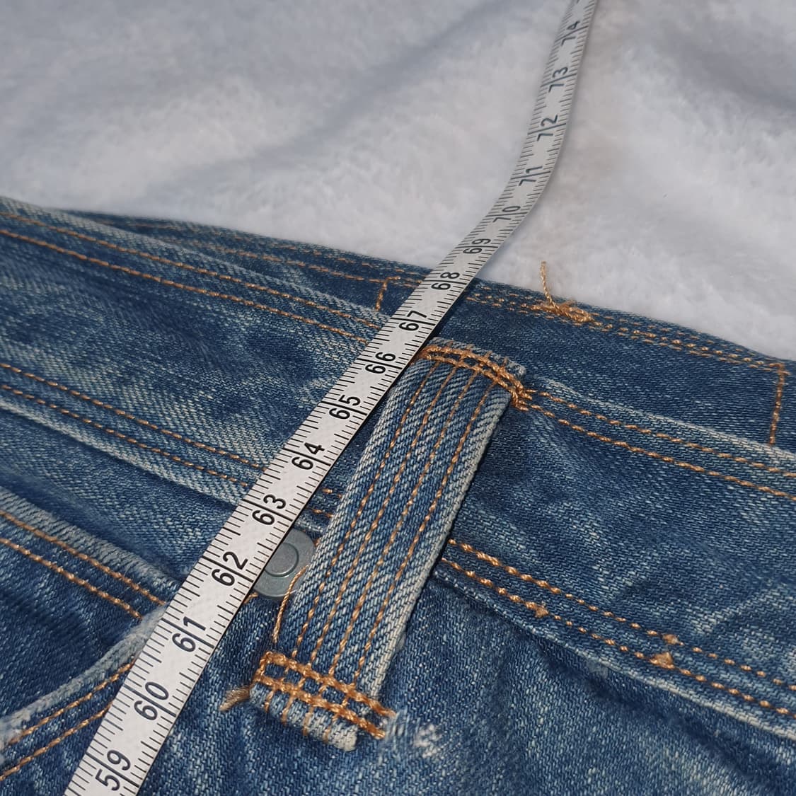 리바이스엔지니어드진 워싱  7부반바지 engineered jeans 상품이미지8
