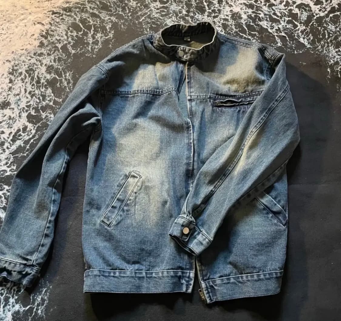 워싱 데님 자켓 상품이미지2
