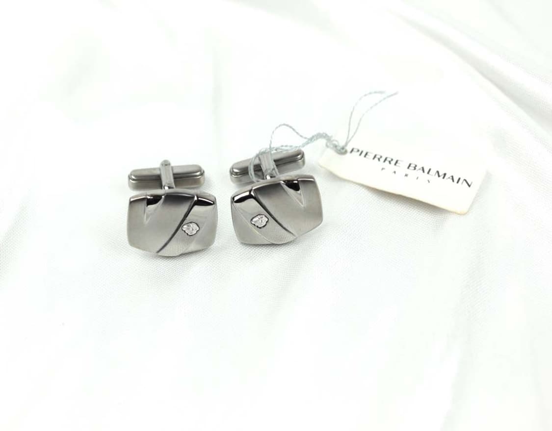 피에르발망 5.4cm S등급 남자 명품 넥타이핀 커프스 세트 상품이미지4