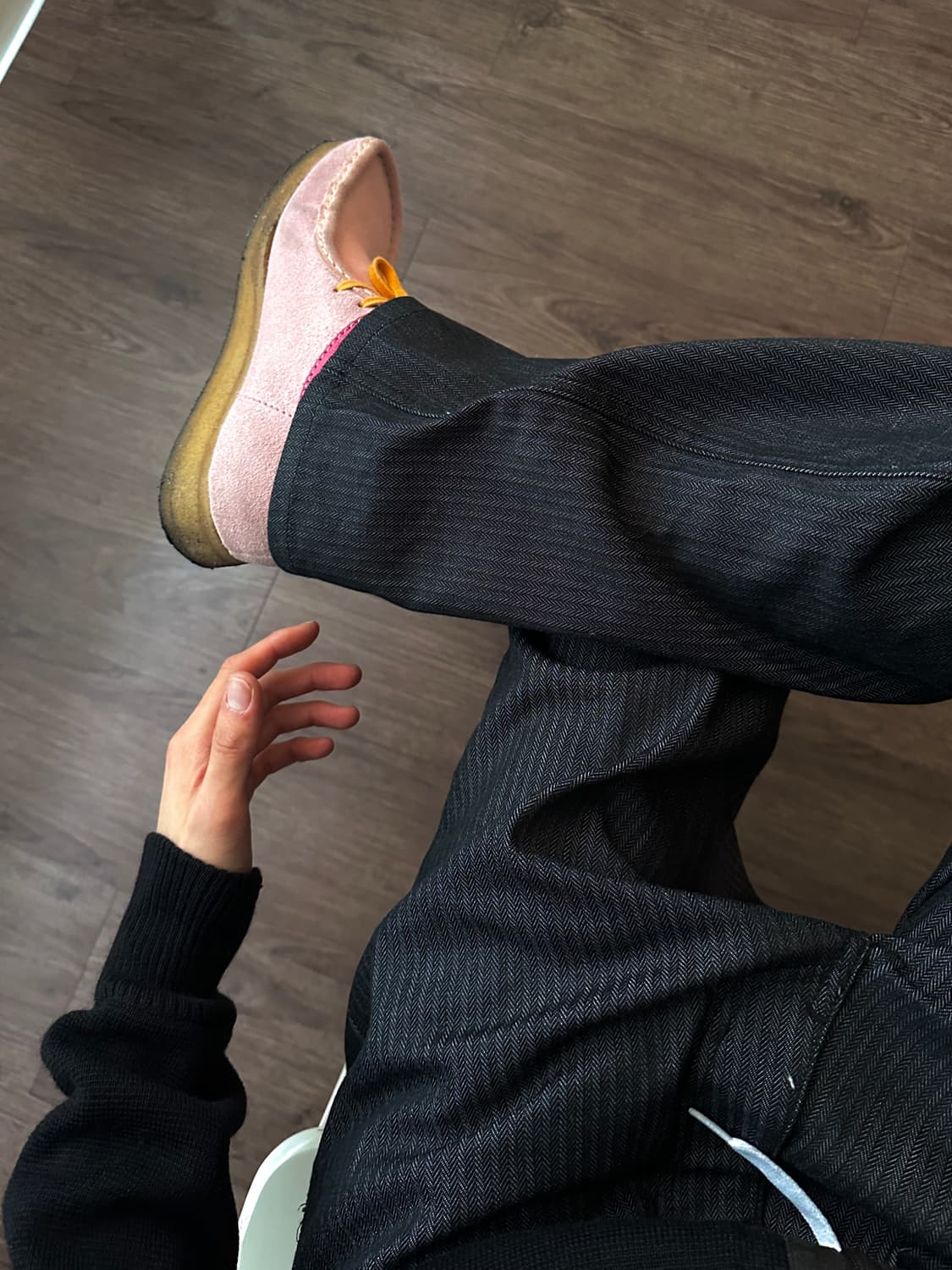 Jun Men 스트라이프 루지 트라우저 상품이미지2