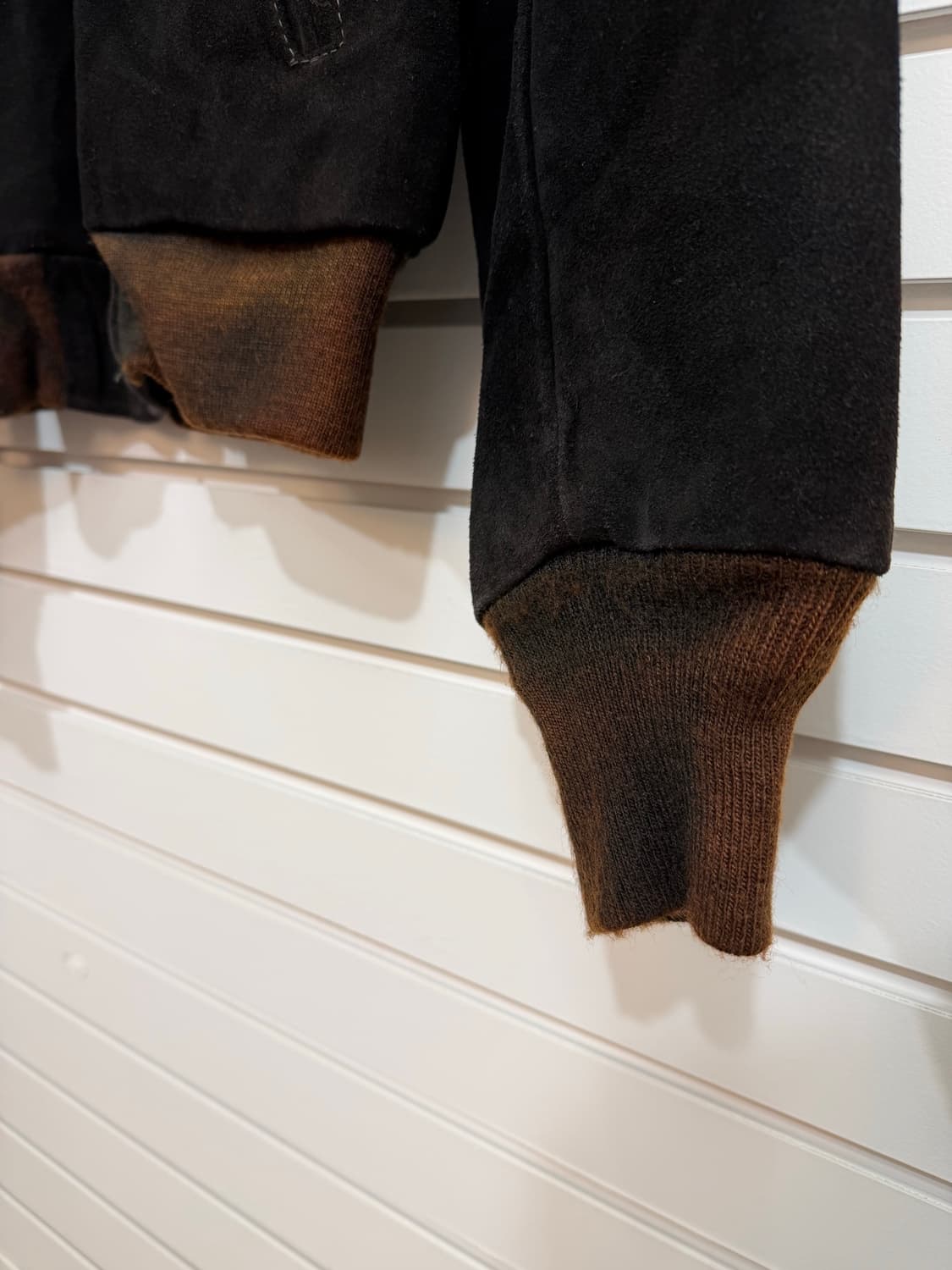 80's Schott 쇼트 스웨이드 봄버 (Made In U.S.A)  상품이미지2