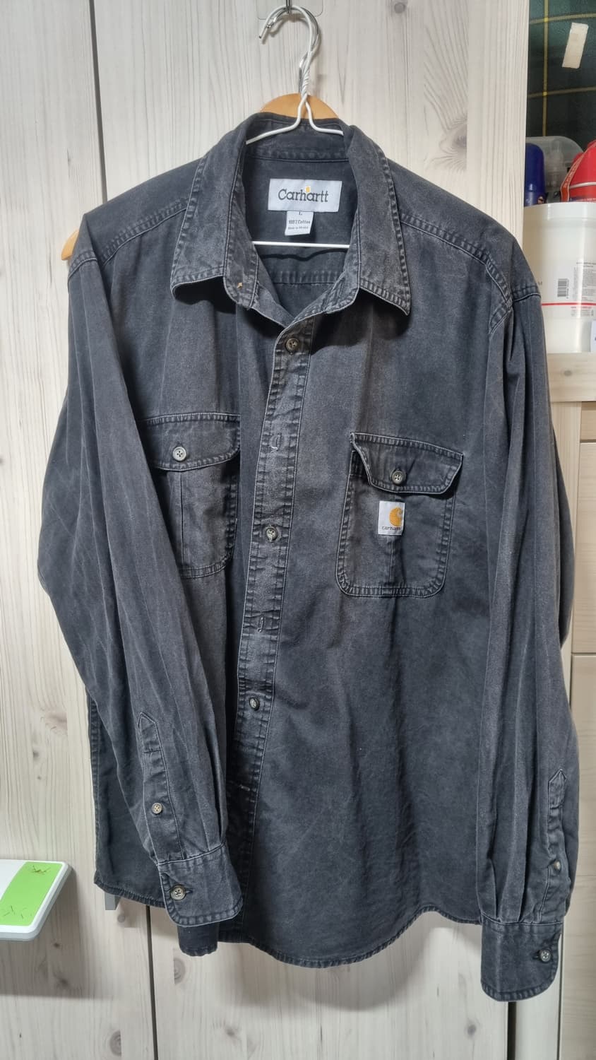 칼하트 데님 셔츠 L 105 상품이미지3