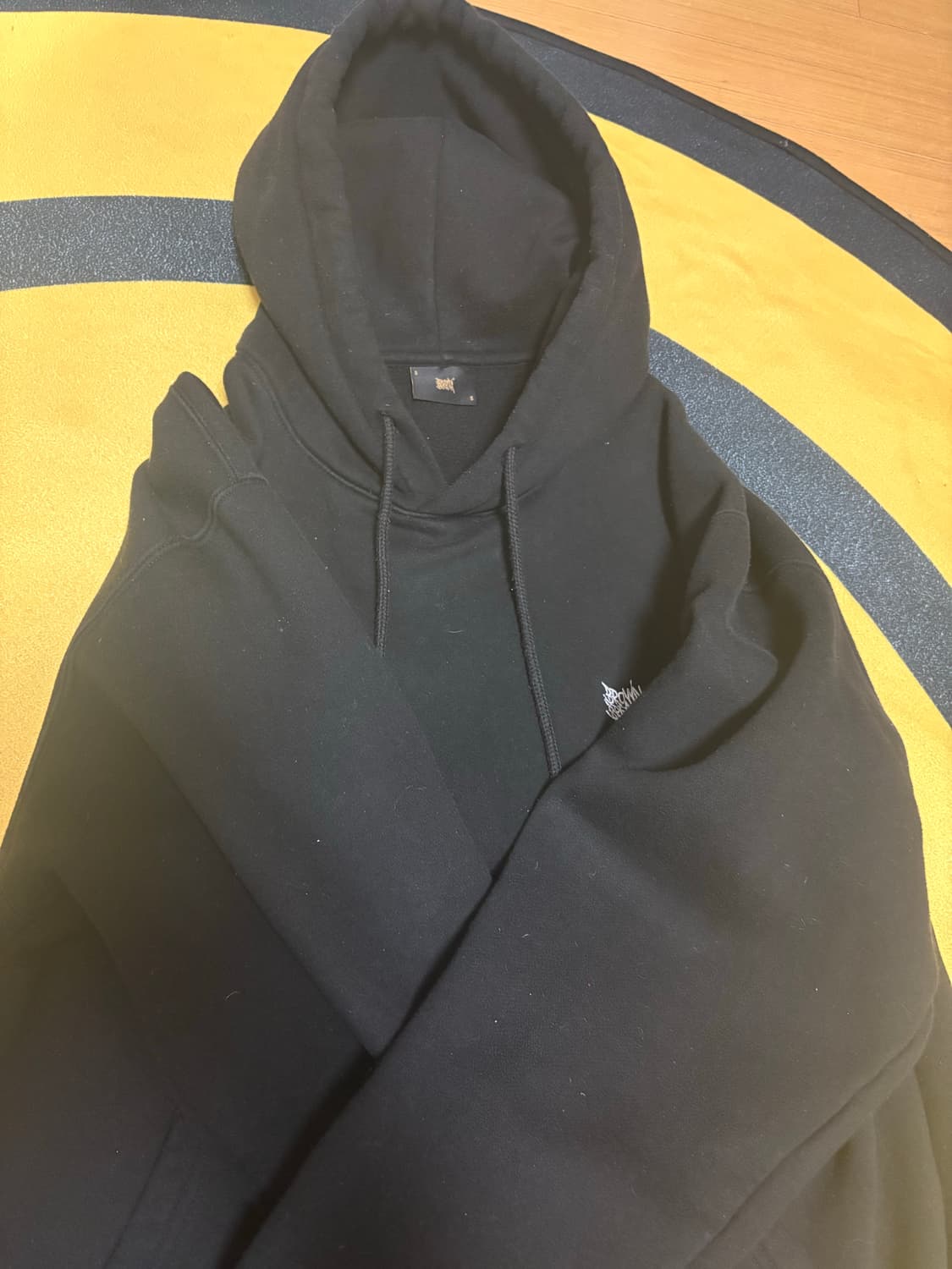 브라운 브레스 기모후드티 상품이미지1