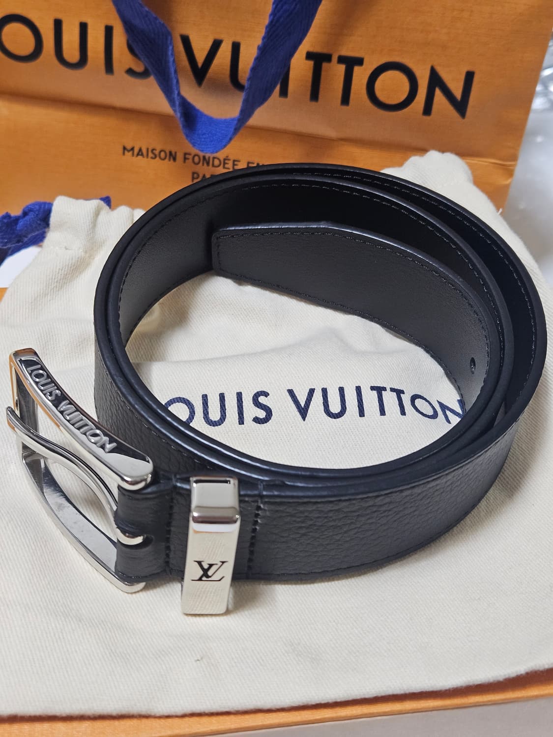 루이비통 퐁 뇌프 벨트 35mm 85Size 상품이미지2