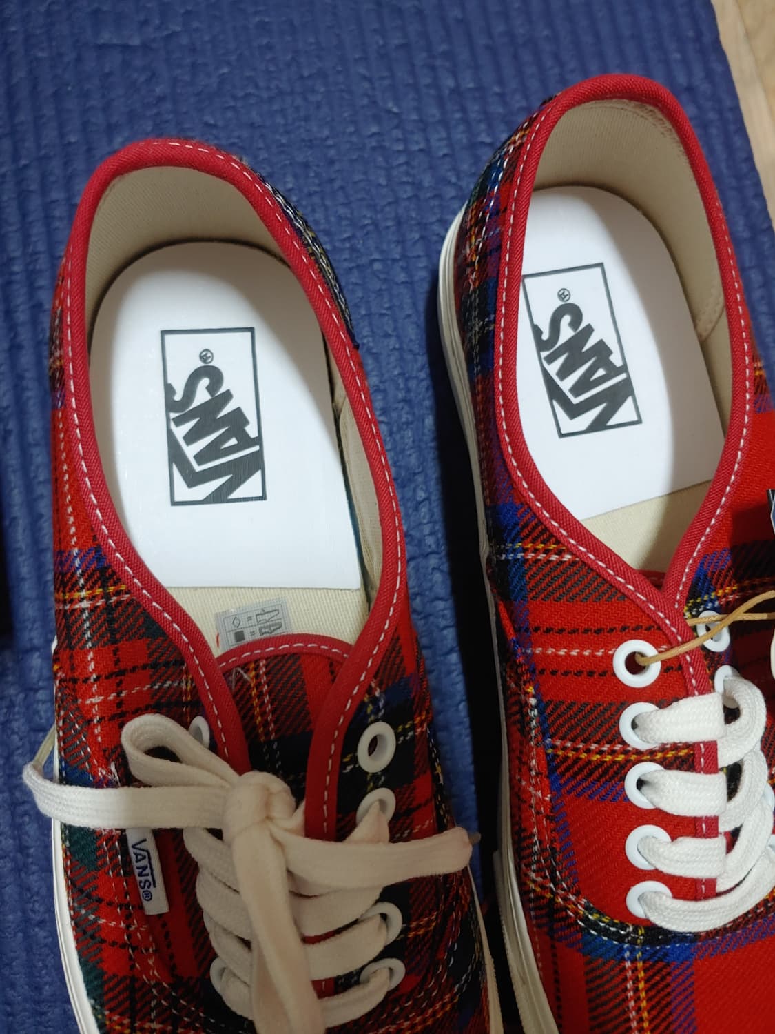 반스 × 펜들턴 타탄체크 한정제품(265 신품) 상품이미지5