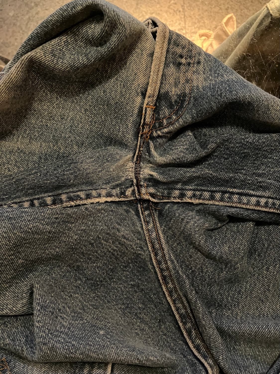 80s USA 빈티지 리바이스 501 데님 팬츠 상품이미지8