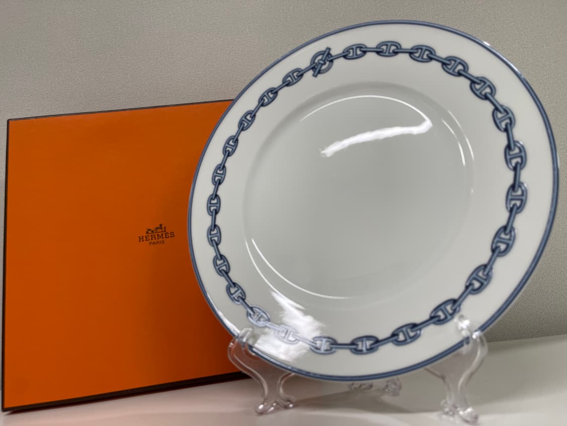 에르메스 샹달 블루 플레이트 1P HERMES 상품이미지7