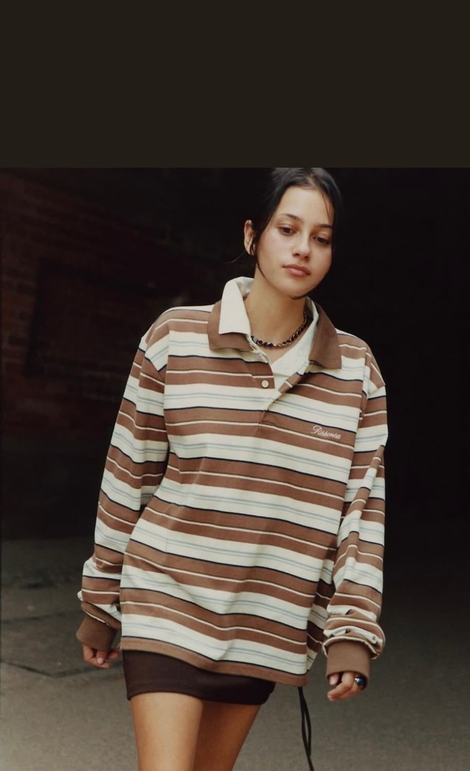 리본빛 스트라이프 카라티 상품이미지2