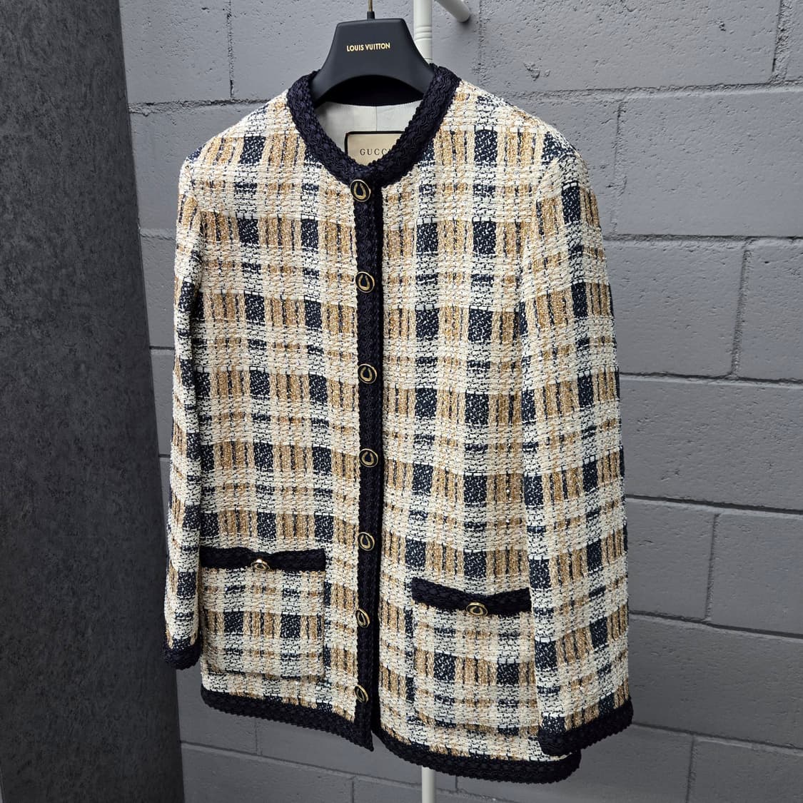 백화점판 / 구찌 루렉스 트위드 자켓 38 상품이미지1