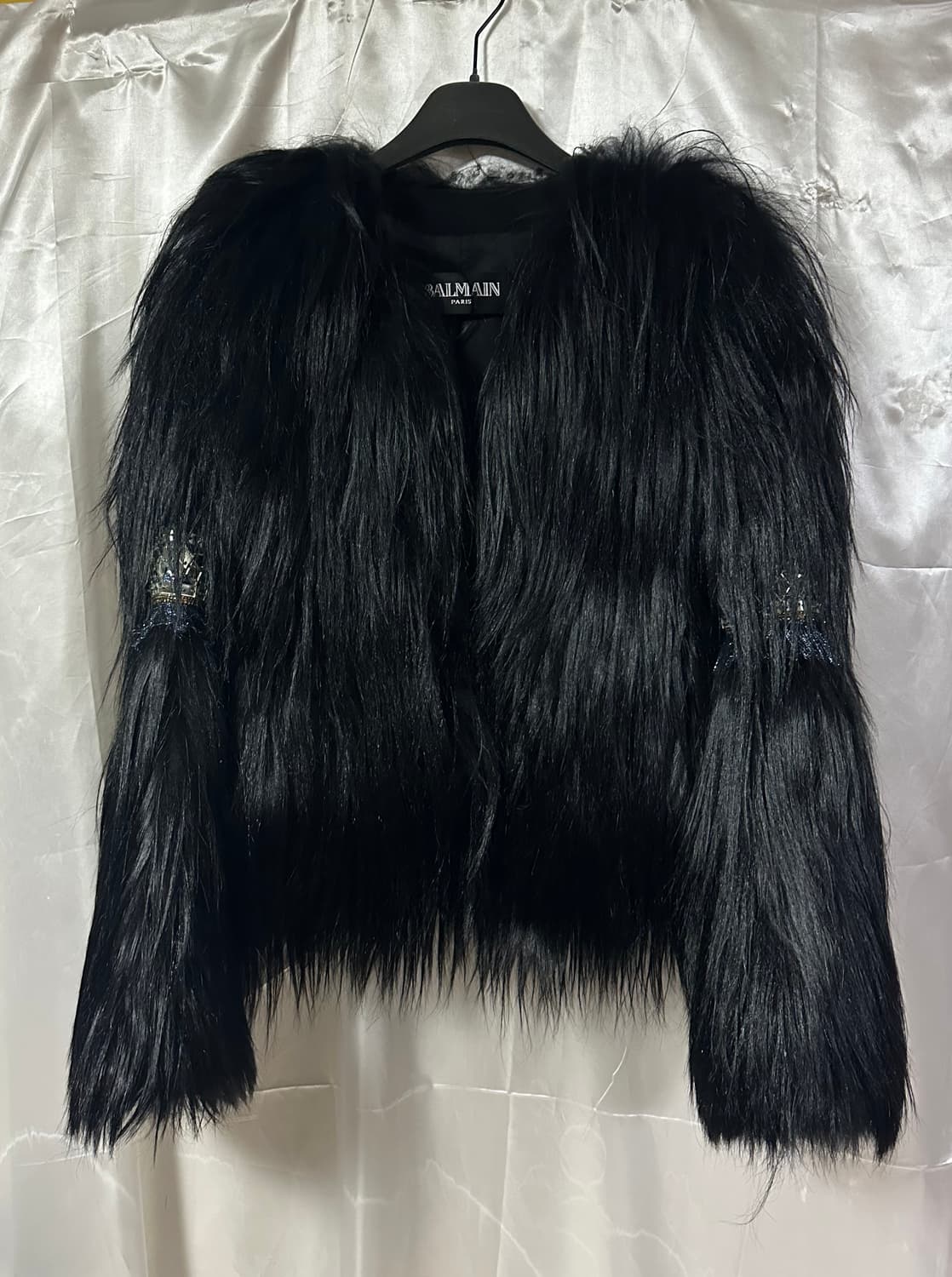 발망 AW11 고트 레더 & 퍼 자켓 상품이미지1